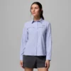 Damen PFG Castback™ Gewebtes Langarmhemd