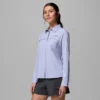 Damen PFG Castback™ Gewebtes Langarmhemd