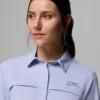 Damen PFG Castback™ Gewebtes Langarmhemd