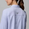 Damen PFG Castback™ Gewebtes Langarmhemd
