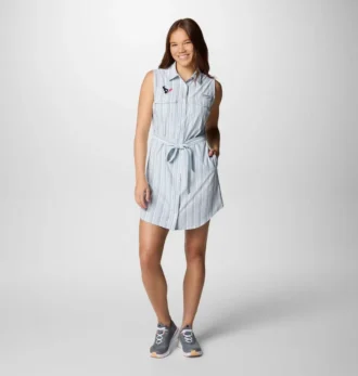 Damen PFG Sun Drifter™ Woven Dress II – Houston Texans