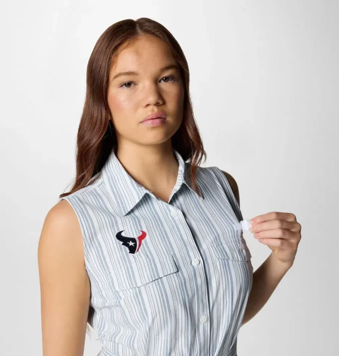 Damen PFG Sun Drifter™ Woven Dress II – Houston Texans