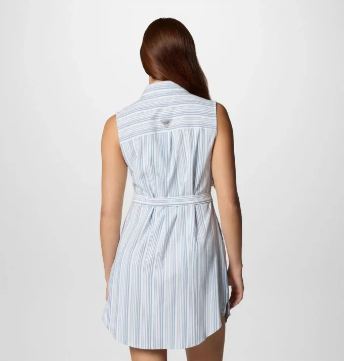 Damen PFG Sun Drifter™ Woven Dress II – Miami Dolphins