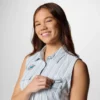 Damen PFG Sun Drifter™ Woven Dress II – Miami Dolphins