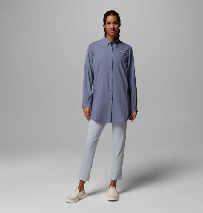 Damen PFG Tamiami™ Langarm-Tunika Damen PFG Tamiami™ Langarm-Tunika