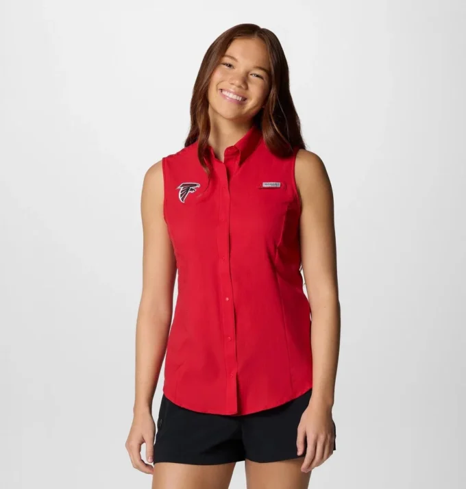 Damen PFG Tamiami™ Ärmelloses Shirt – Atlanta Falcons