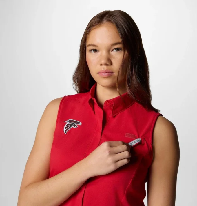 Damen PFG Tamiami™ Ärmelloses Shirt – Atlanta Falcons