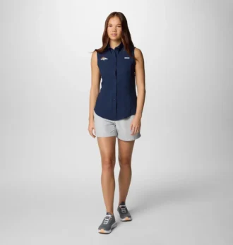 Damen PFG Tamiami™ Ärmelloses Shirt – Denver Broncos