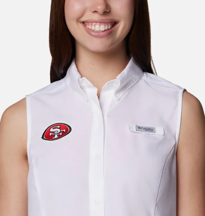 Damen PFG Tamiami™ Ärmelloses Shirt – San Francisco 49ers