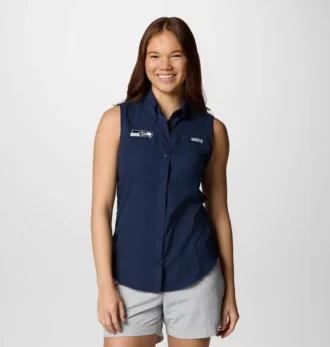 Damen PFG Tamiami™ Ärmelloses Shirt – Seattle Seahawks