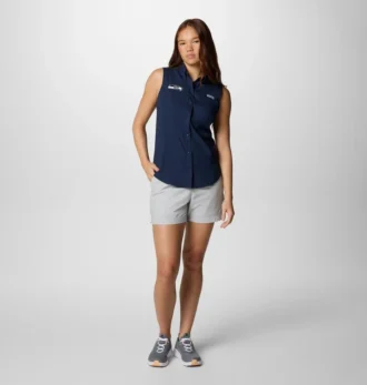 Damen PFG Tamiami™ Ärmelloses Shirt – Seattle Seahawks