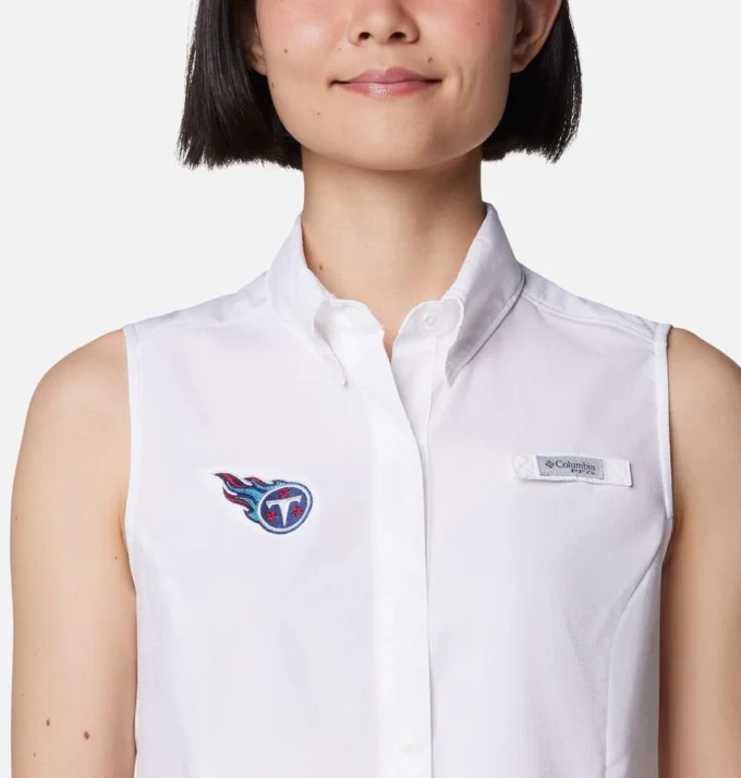Damen PFG Tamiami™ Ärmelloses Shirt – Tennessee Titans