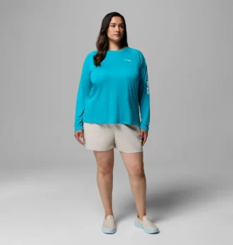 Damen PFG Tidal Tee™ II Langarmshirt – Übergrößen