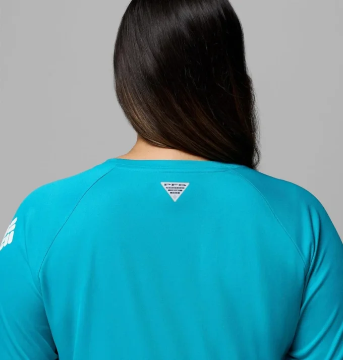 Damen PFG Tidal Tee™ II Langarmshirt – Übergrößen