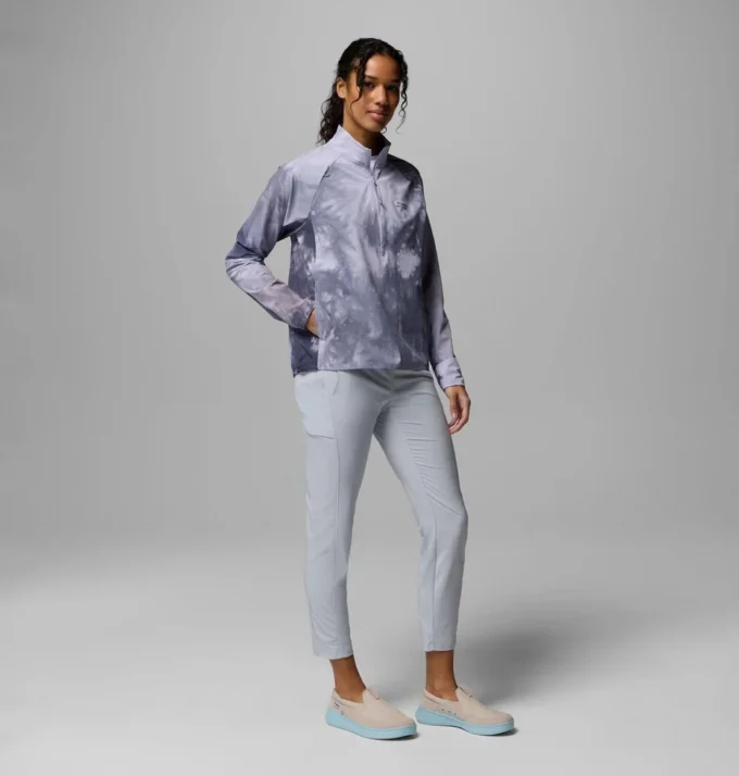 Damen PFG Uncharted™ Cloud Half Zip Shirt