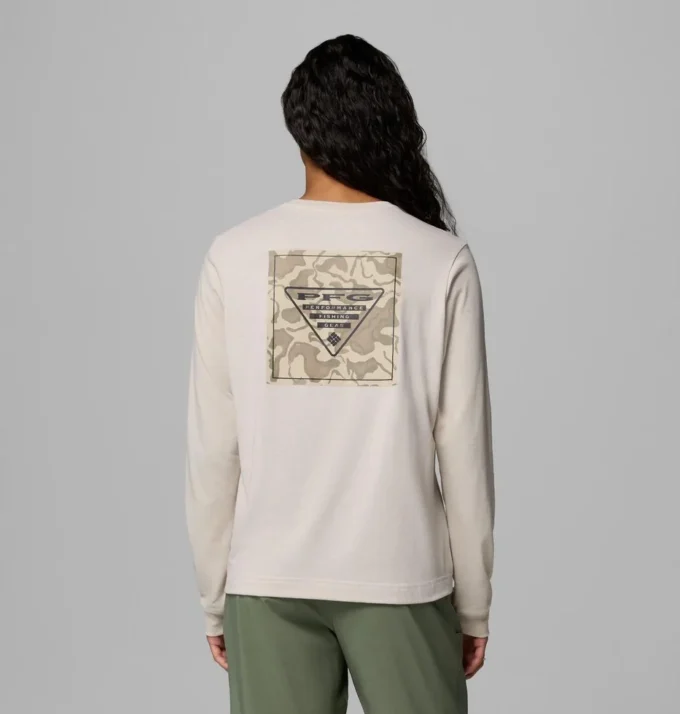 Damen PFG Uncharted™ Grafik-Langarm-T-Shirt Damen PFG Uncharted™ Grafik-Langarm-T-Shirt