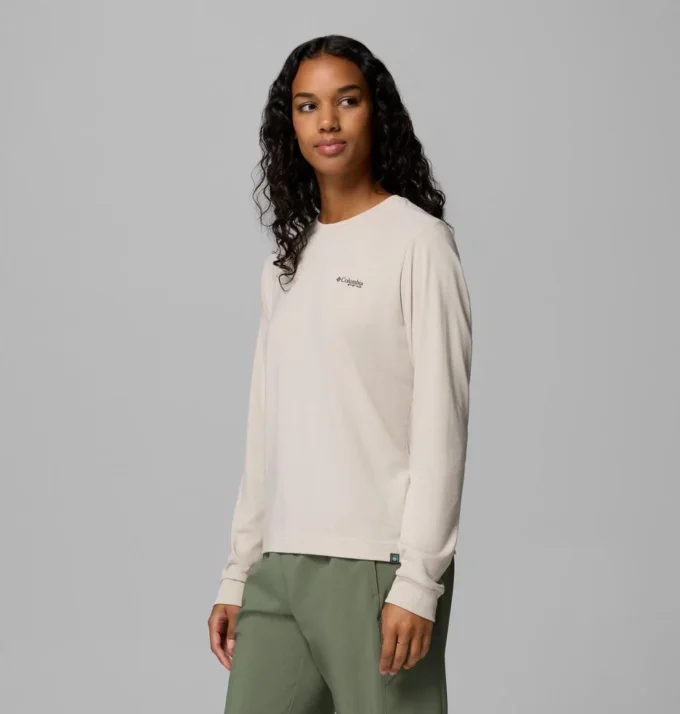 Damen PFG Uncharted™ Grafik-Langarm-T-Shirt Damen PFG Uncharted™ Grafik-Langarm-T-Shirt