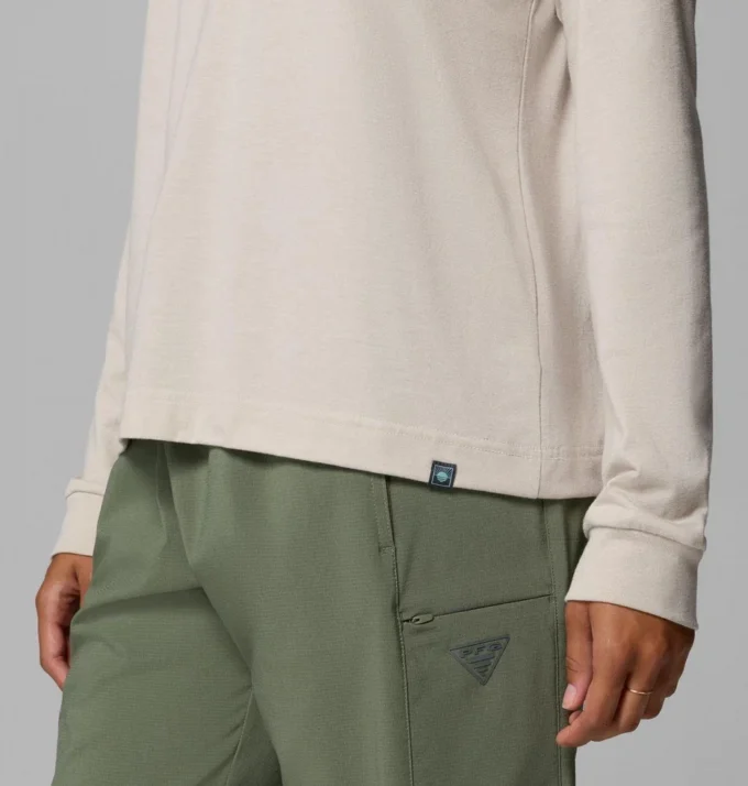 Damen PFG Uncharted™ Grafik-Langarm-T-Shirt Damen PFG Uncharted™ Grafik-Langarm-T-Shirt