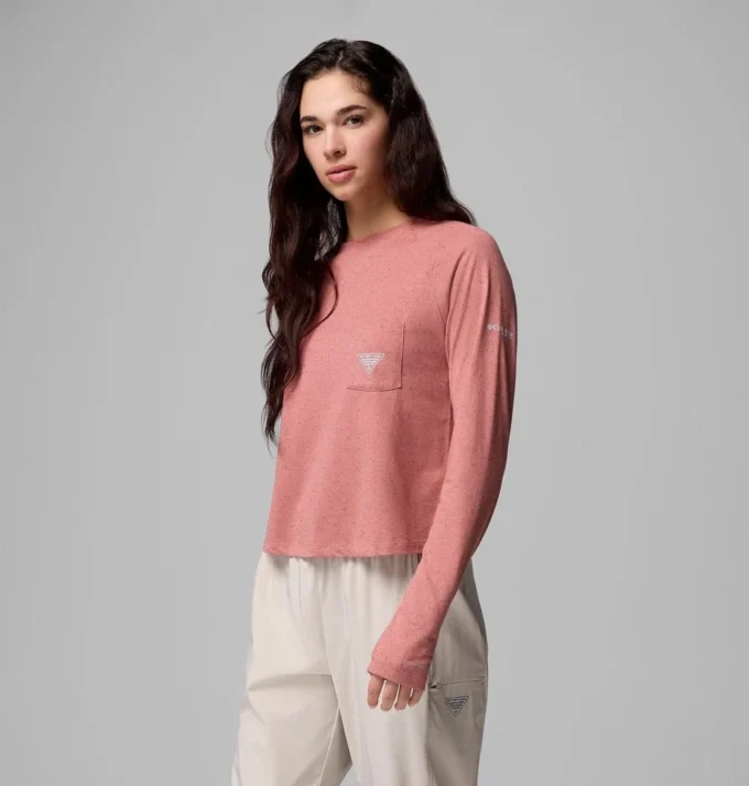 Damen PFG Uncharted™ Neps Langarmshirt