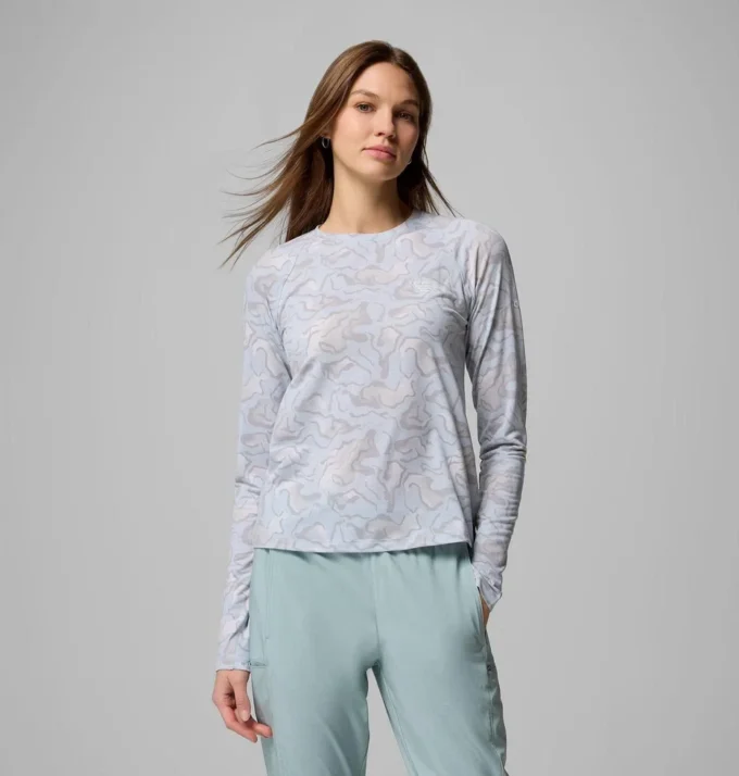 Damen PFG Uncharted™ Strick-Langarmshirt
