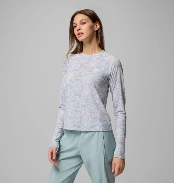 Damen PFG Uncharted™ Strick-Langarmshirt