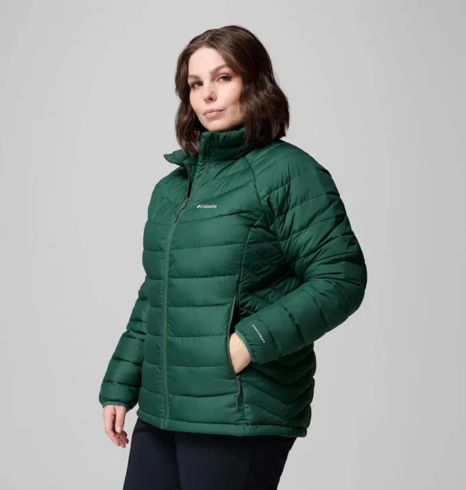 Damen Powder Lite™ II Full Zip Jacke – Übergrößen Damen Powder Lite™ II Full Zip Jacke – Übergrößen