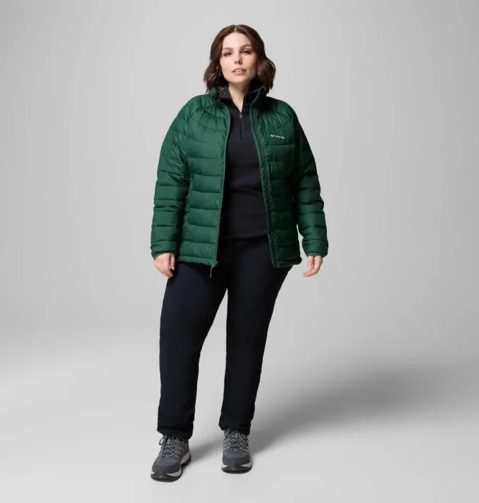 Damen Powder Lite™ II Full Zip Jacke – Übergrößen Damen Powder Lite™ II Full Zip Jacke – Übergrößen