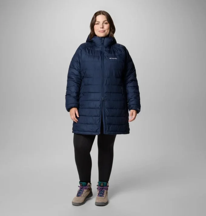 Damen Powder Lite™ II Mid Jacke – Übergrößen