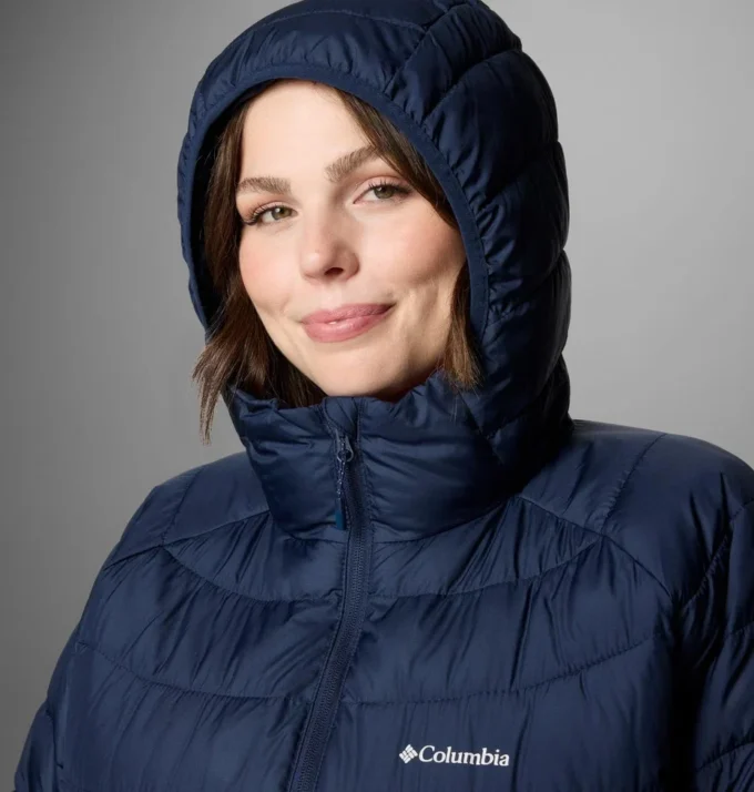 Damen Powder Lite™ II Mid Jacke – Übergrößen