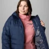 Damen Powder Lite™ II Mid Jacke – Übergrößen
