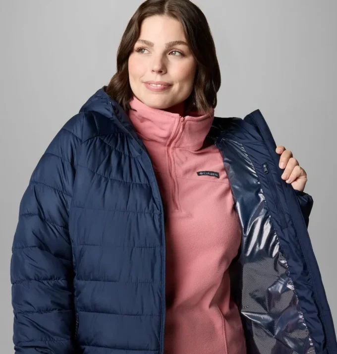 Damen Powder Lite™ II Mid Jacke – Übergrößen