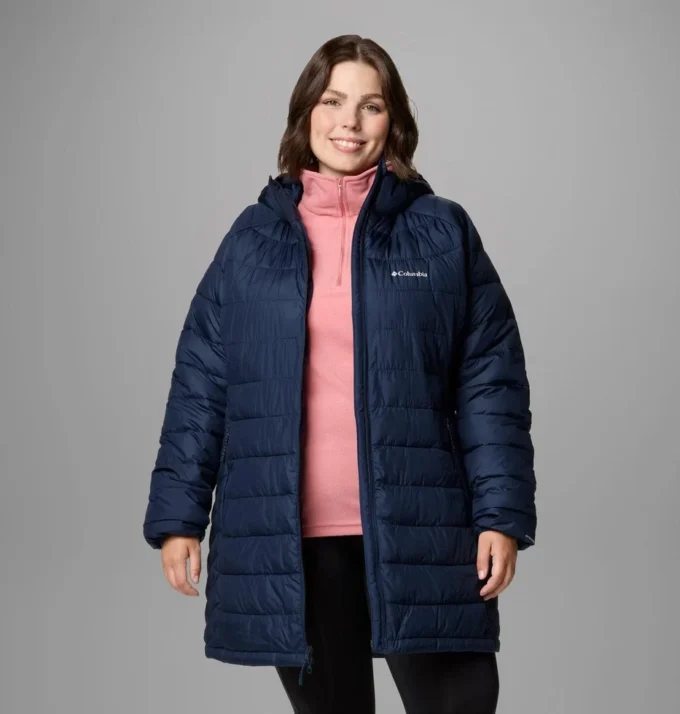 Damen Powder Lite™ II Mid Jacke – Übergrößen