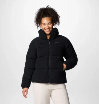 Damen-Puffect™-Sherpa-Jacke