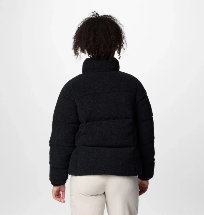 Damen-Puffect™-Sherpa-Jacke