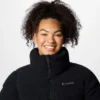 Damen-Puffect™-Sherpa-Jacke