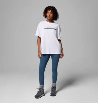 Damen Rolling Bend™ Oversized T-Shirt mit Grafik