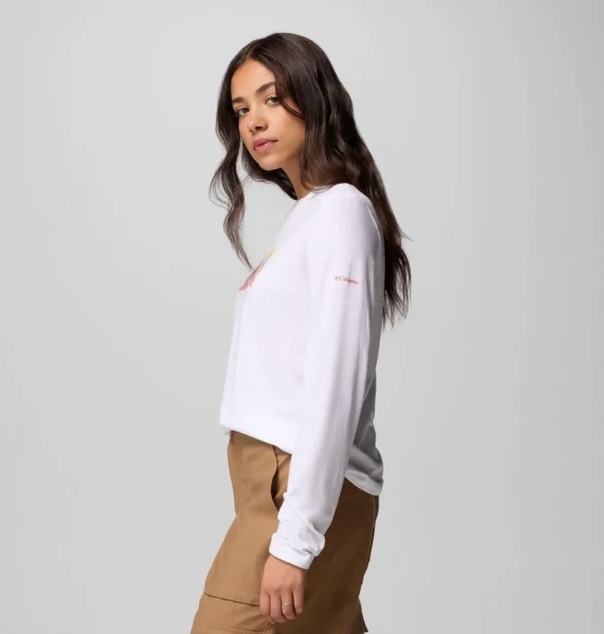 Damen Ruby Springs™ Grafik-Langarm-T-Shirt
