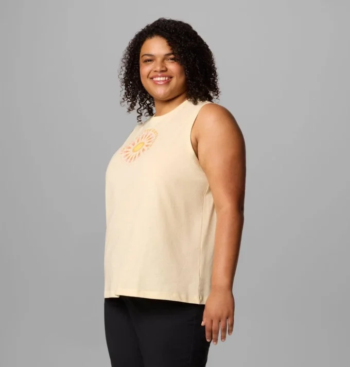 Damen Ruby Springs™ Grafik-Tanktop – Übergröße