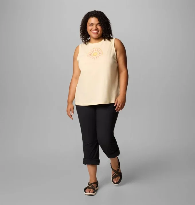 Damen Ruby Springs™ Grafik-Tanktop – Übergröße
