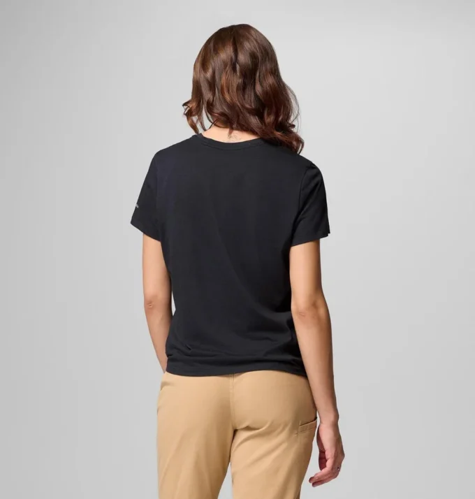 Damen Ruby Springs™ Graphic Fitted Kurzarm-Shirt