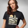 Damen Ruby Springs™ Graphic Fitted Kurzarm-Shirt