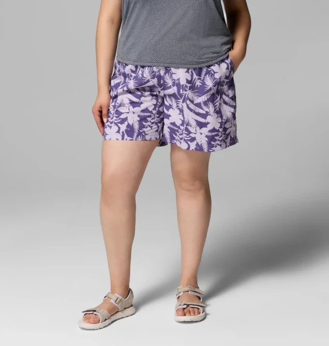 Damen Sandy River™ Printed Shorts III – Übergrößen