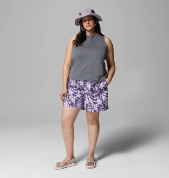 Damen Sandy River™ Printed Shorts III – Übergrößen