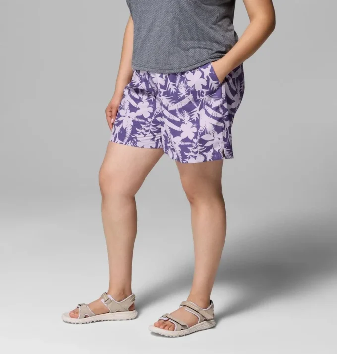 Damen Sandy River™ Printed Shorts III – Übergrößen