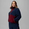 Damen Sequoia Grove™ Fleece mit durchgehendem Reißverschluss – Übergrößen