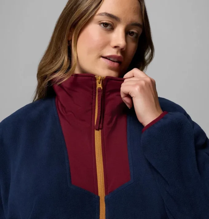 Damen Sequoia Grove™ Fleece mit durchgehendem Reißverschluss – Übergrößen