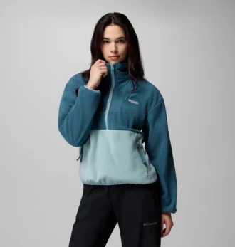 Damen Sequoia Grove™ Fleecejacke mit halbem Reißverschluss