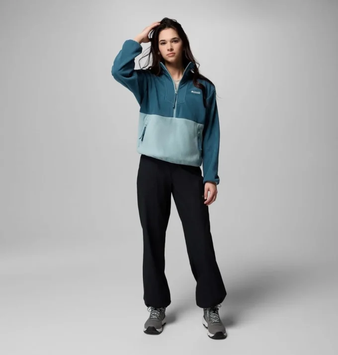 Damen Sequoia Grove™ Fleecejacke mit halbem Reißverschluss Damen Sequoia Grove™ Fleecejacke mit halbem Reißverschluss