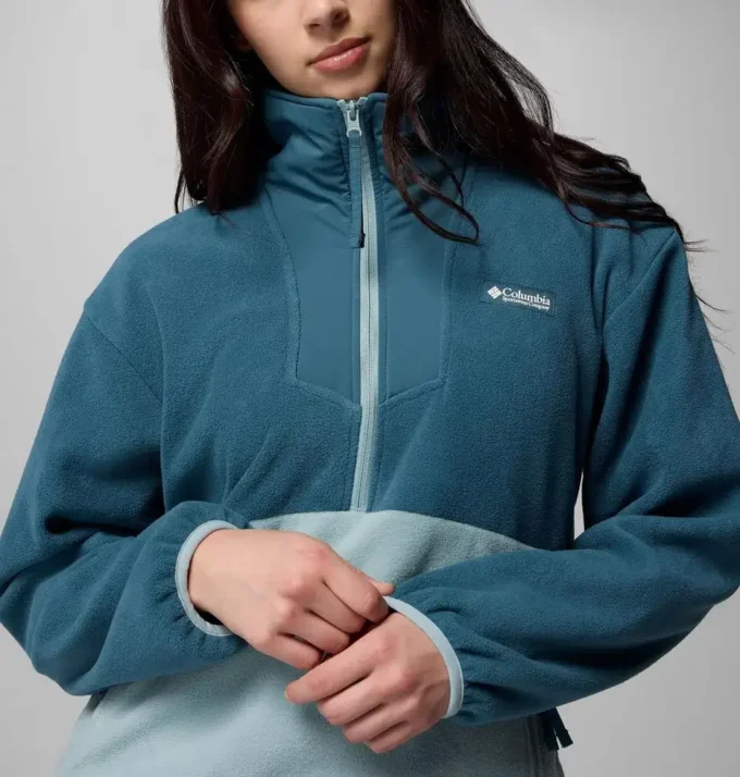 Damen Sequoia Grove™ Fleecejacke mit halbem Reißverschluss Damen Sequoia Grove™ Fleecejacke mit halbem Reißverschluss