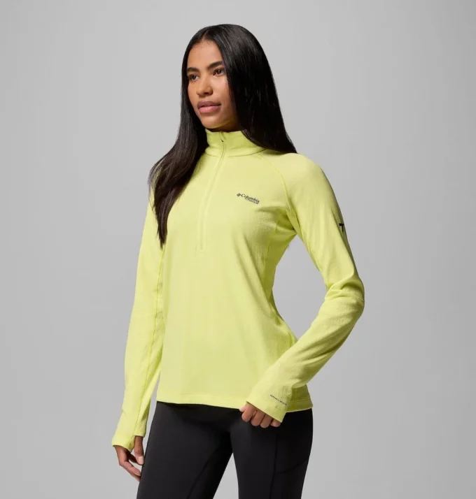 Damen-Shirt DriVenture™ mit halbem Reißverschluss Damen-Shirt DriVenture™ mit halbem Reißverschluss